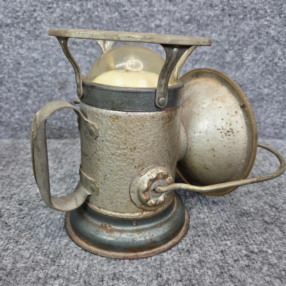 Vintage Delta Powerlite Double Globe Train Railroad Lantern USA Untested Antique